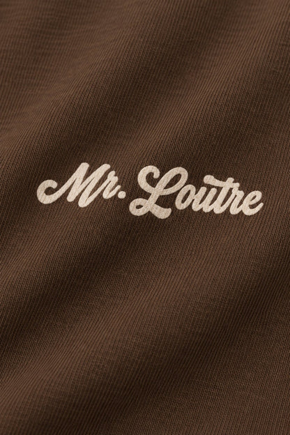 Abel | T-shirt met print | Choco - Mr. Loutre - Shirts & Blouses