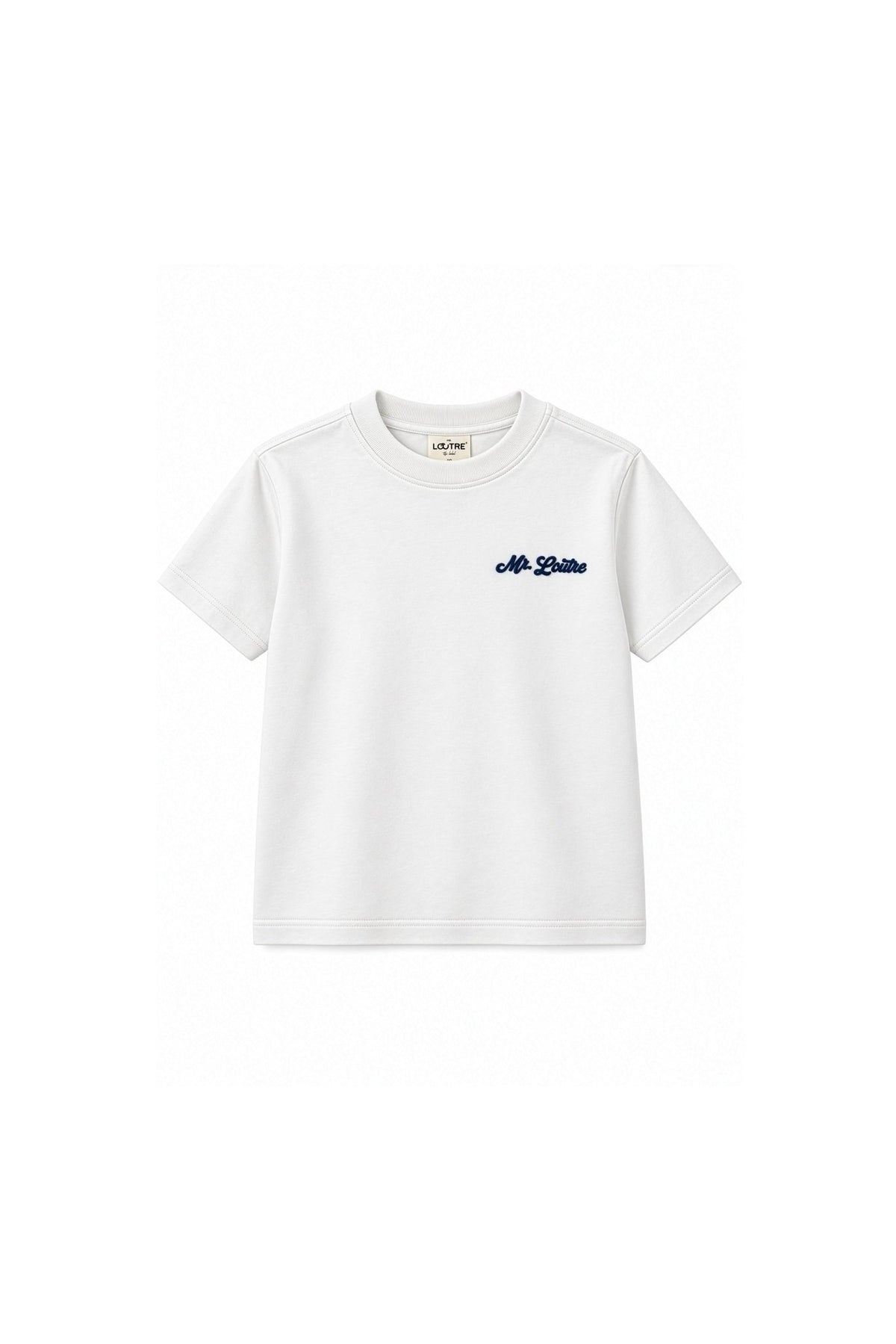 Abel | T-shirt met print | Cloud White - Mr. Loutre - Shirts & Blouses