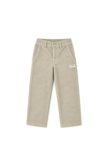 Balder | Corduroy straight fit | Dove - Mr. Loutre - Lange broeken
