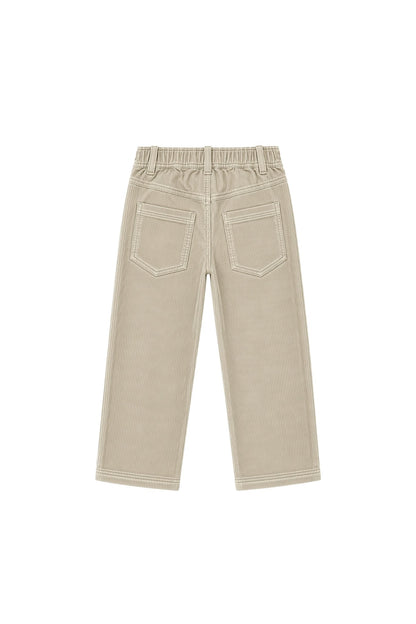Balder | Corduroy straight fit | Dove - Mr. Loutre - Lange broeken