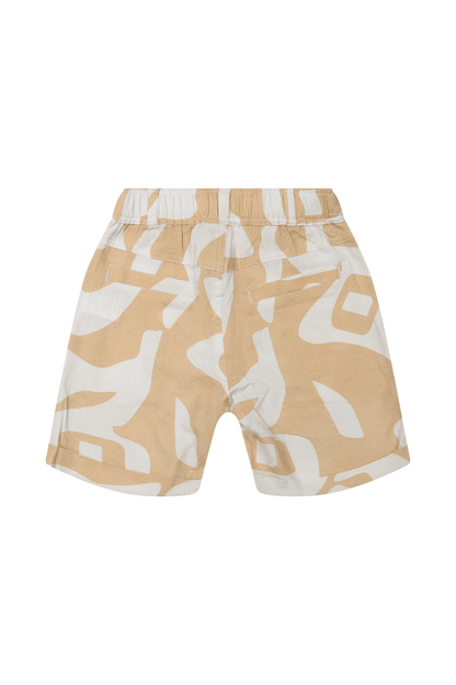 Brent | Korte broek linnen | Dune - Cloud White - Mr. Loutre - Korte Broeken