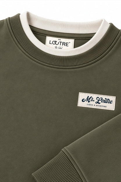 Elias | Oversized sweater | Leaf - Mr. Loutre - Truien & Vesten