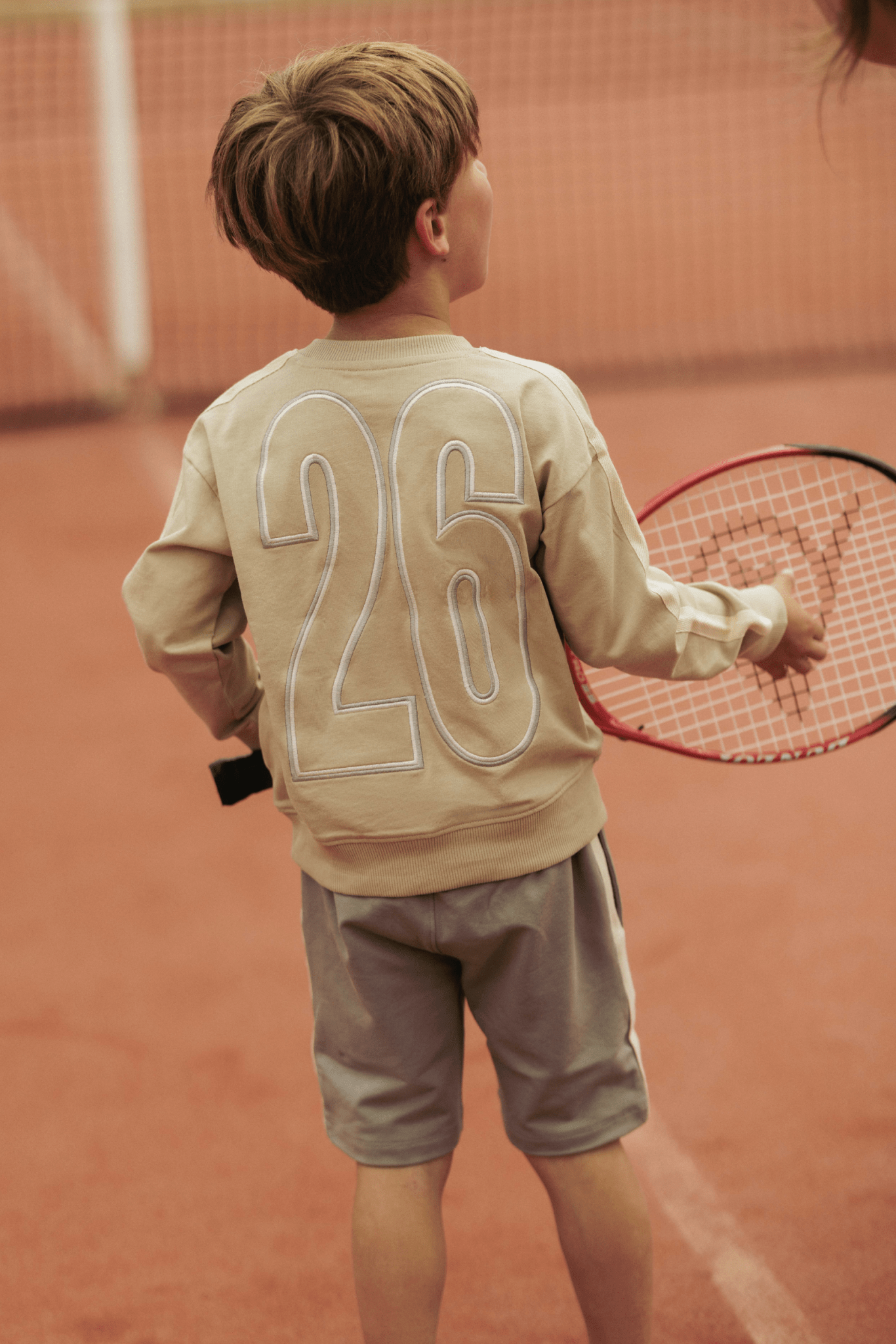 Elias | Oversized trui | Sand - Mr. Loutre - Truien & Vesten