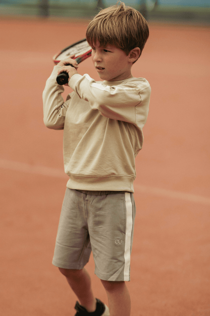 Elias | Oversized trui | Sand - Mr. Loutre - Truien & Vesten