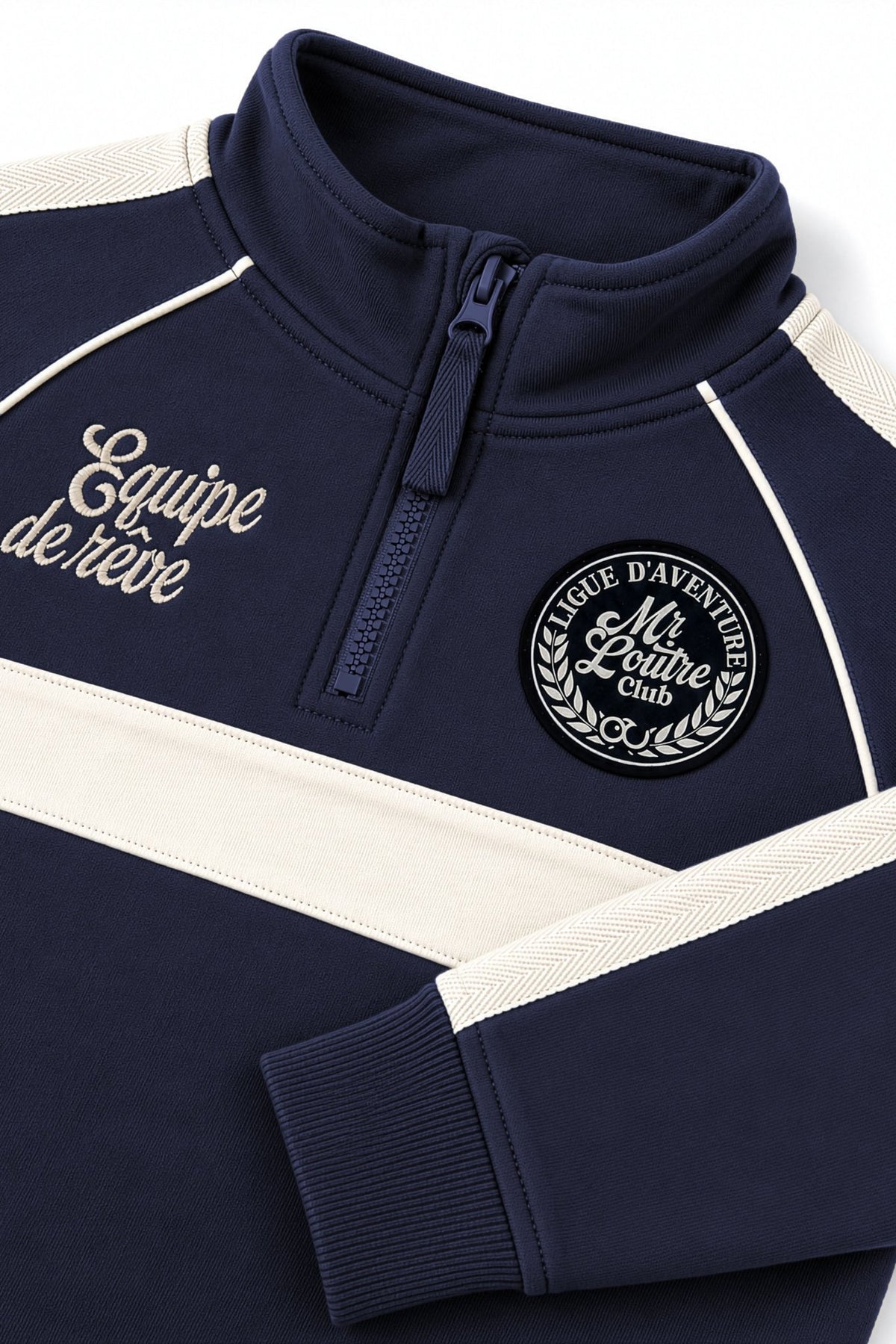 Finn | Trui met rits | Blue Nights - Mr. Loutre - Truien & Vesten