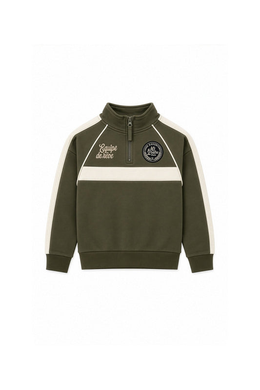 Finn | Trui met rits | Leaf - Mr. Loutre - Truien & Vesten