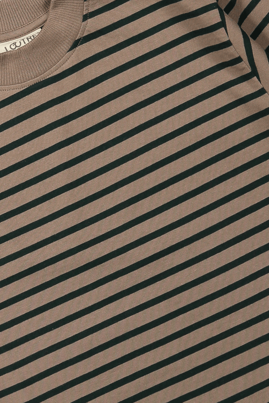 Ivar | Gestreepte longsleeve | Funghi - Conifer - Mr. Loutre - Truien & Vesten