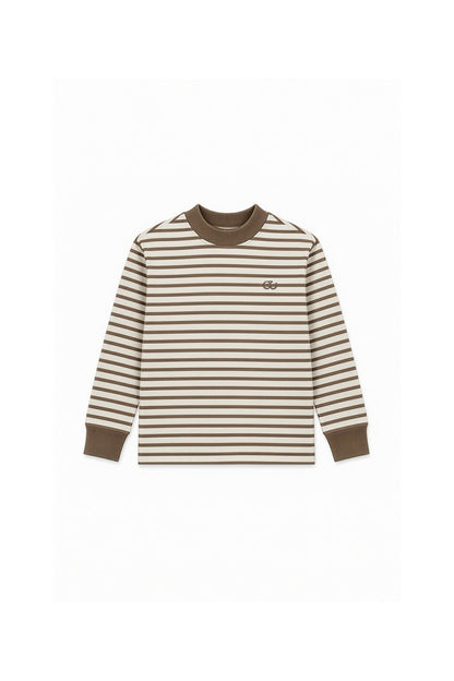 Ivar | Longsleeve | Dove - Choco - Mr. Loutre - Shirts & Blouses