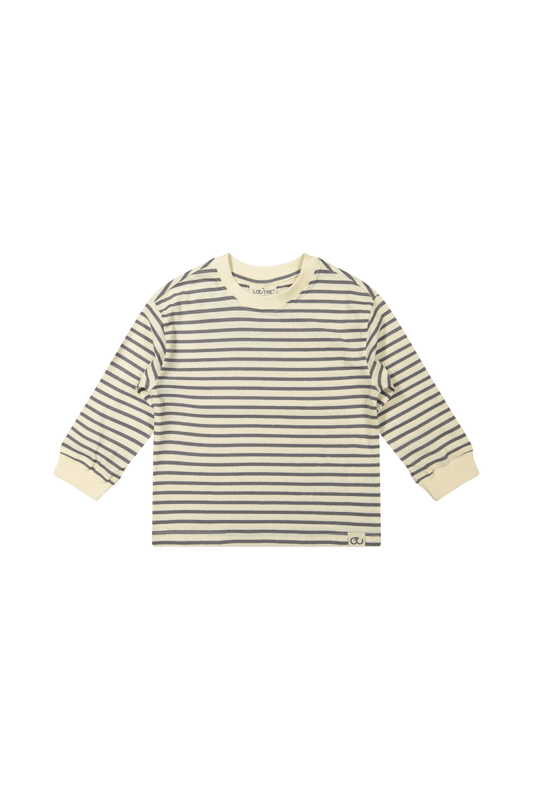 Ivar | Longsleeve shirt | Chalk - Lava - Mr. Loutre - Truien & Vesten