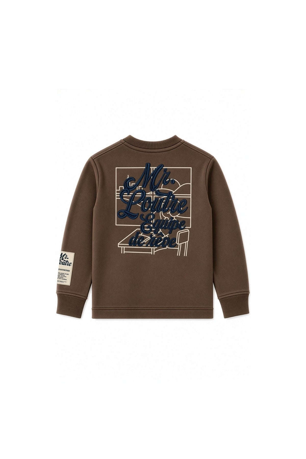 Jens | Longsleeve | Choco - Mr. Loutre - Shirts & Blouses
