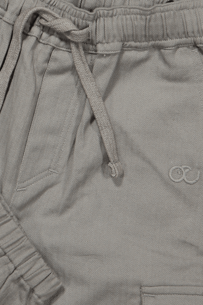 Jorne | Cargo broek | Stone - Mr. Loutre - Lange broeken