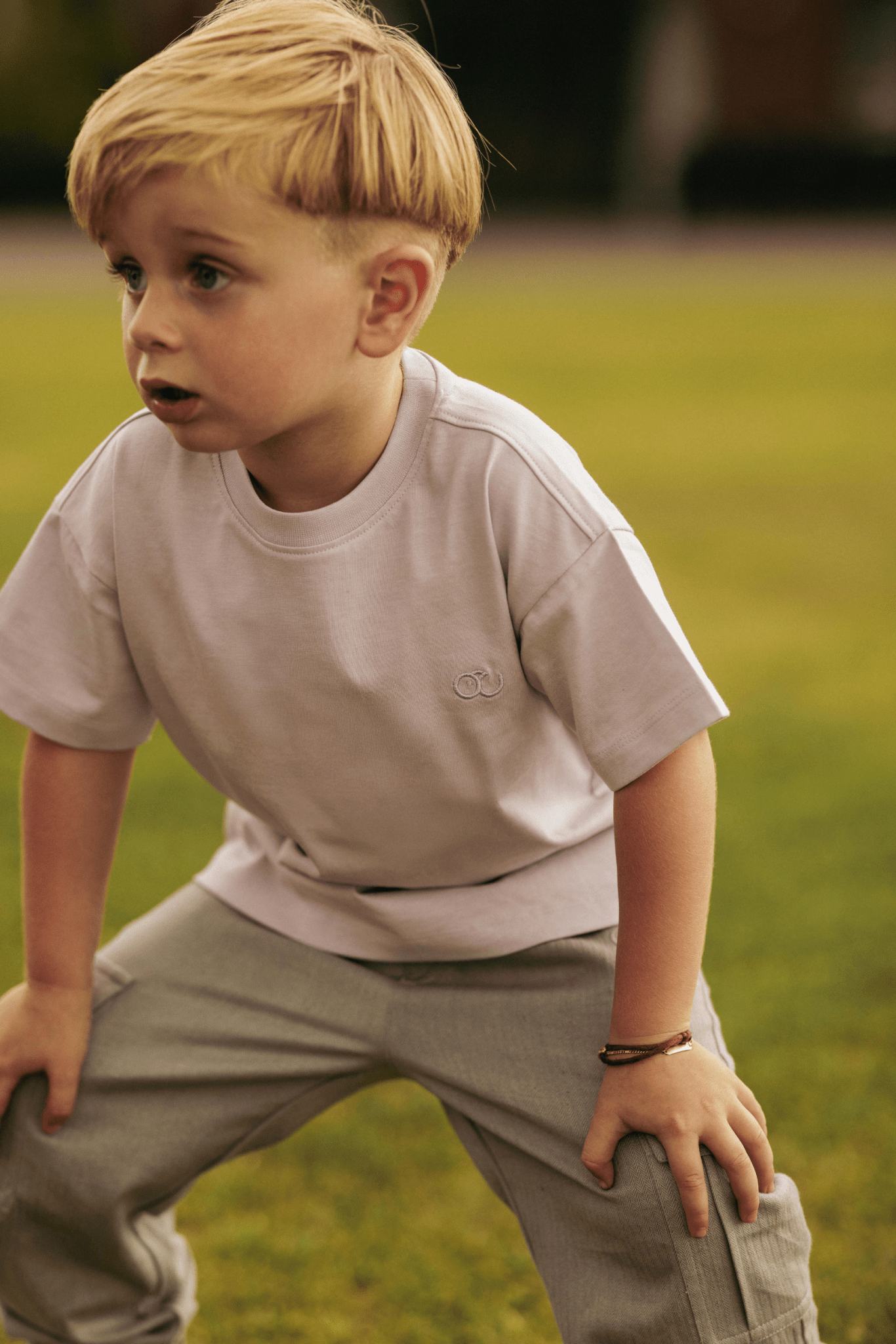 Jorne | Cargo broek | Stone - Mr. Loutre - Lange broeken