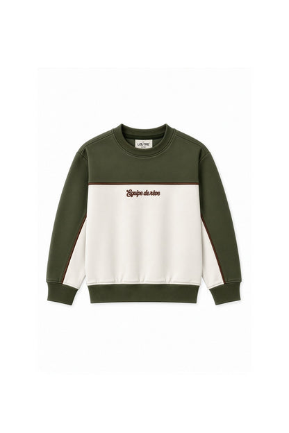 Lars | Oversized sweater | Leaf - Mr. Loutre - Truien & Vesten
