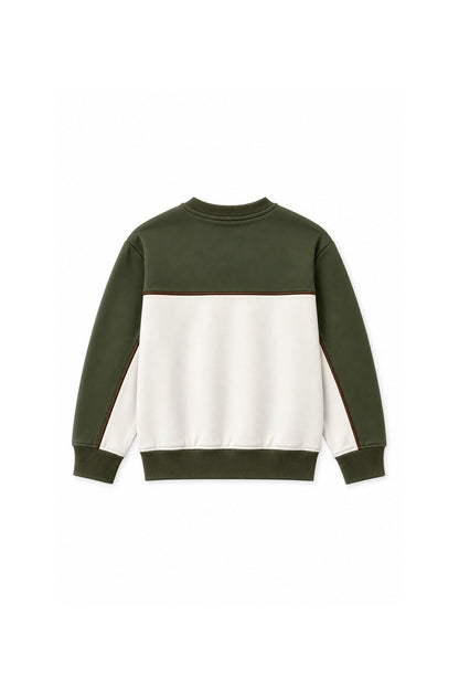Lars | Oversized sweater | Leaf - Mr. Loutre - Truien & Vesten