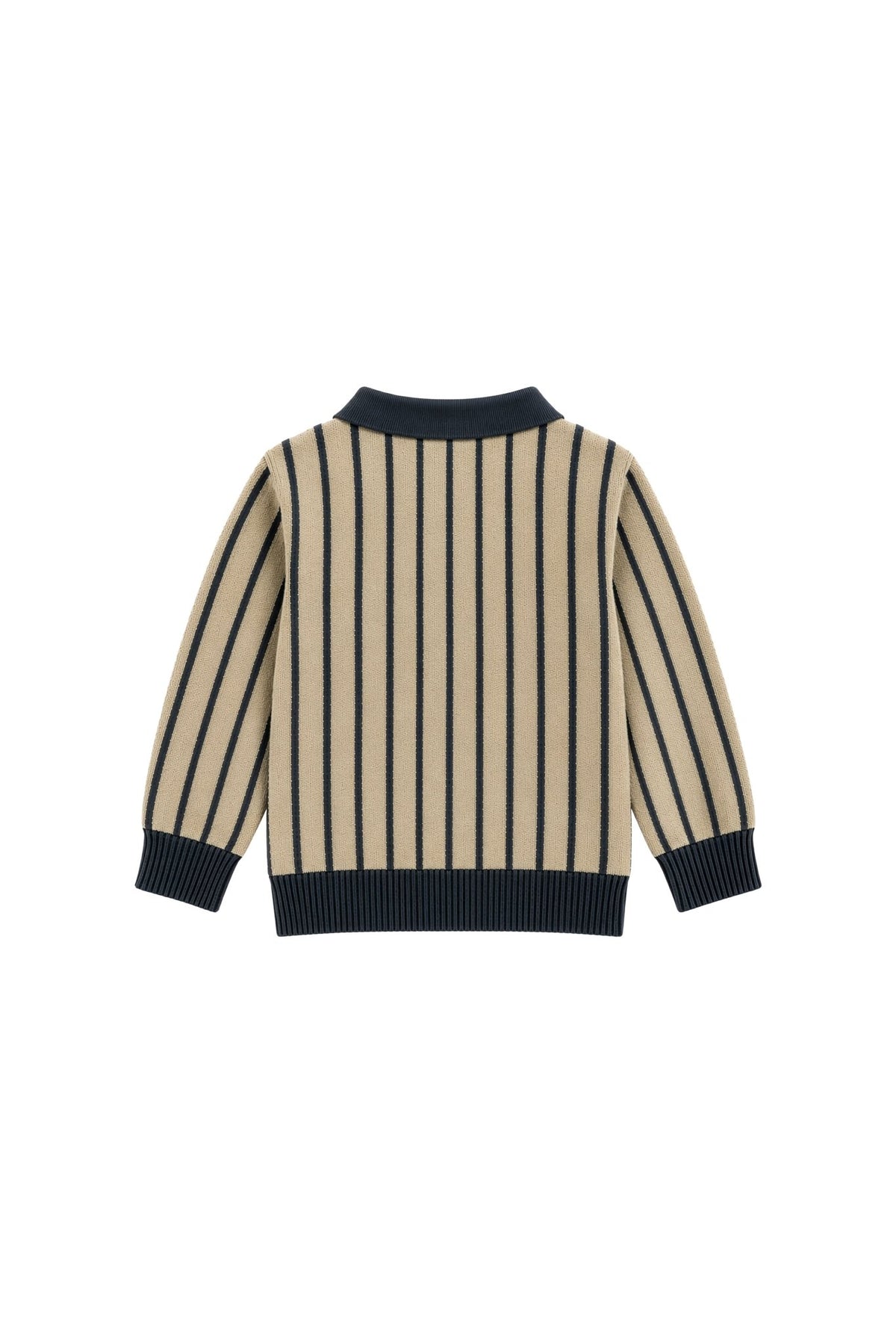 Louis | Bouclé polo shirt | Dove - Storm - Mr. Loutre - Shirts & Blouses