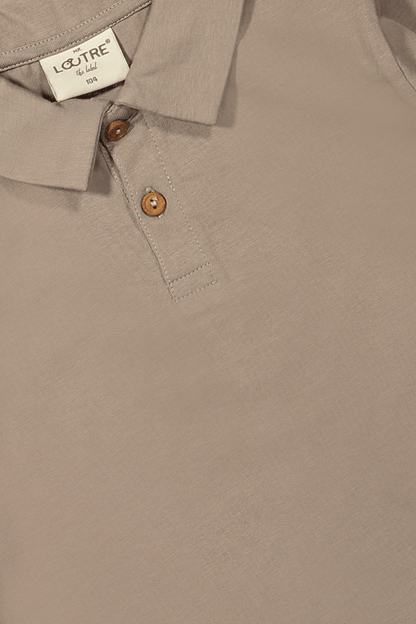 Louis | Longsleeve polo | Funghi - Mr. Loutre - Truien & Vesten