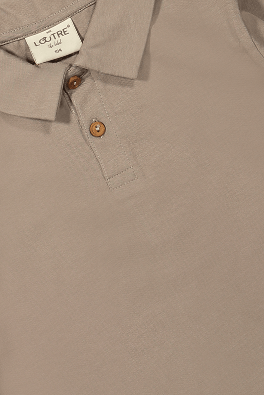 Louis | Longsleeve polo | Funghi - Mr. Loutre - Truien & Vesten