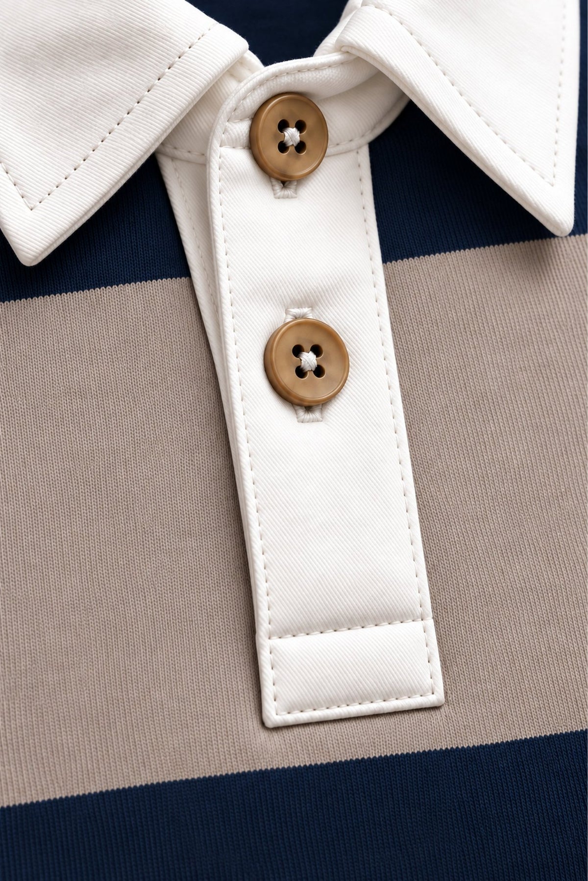 Mees | Rugby poloshirt | Blue Nights - Mr. Loutre - Truien & Vesten