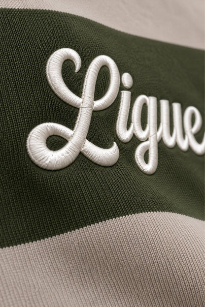 Mees | Rugby poloshirt | Leaf - Mr. Loutre - Truien & Vesten