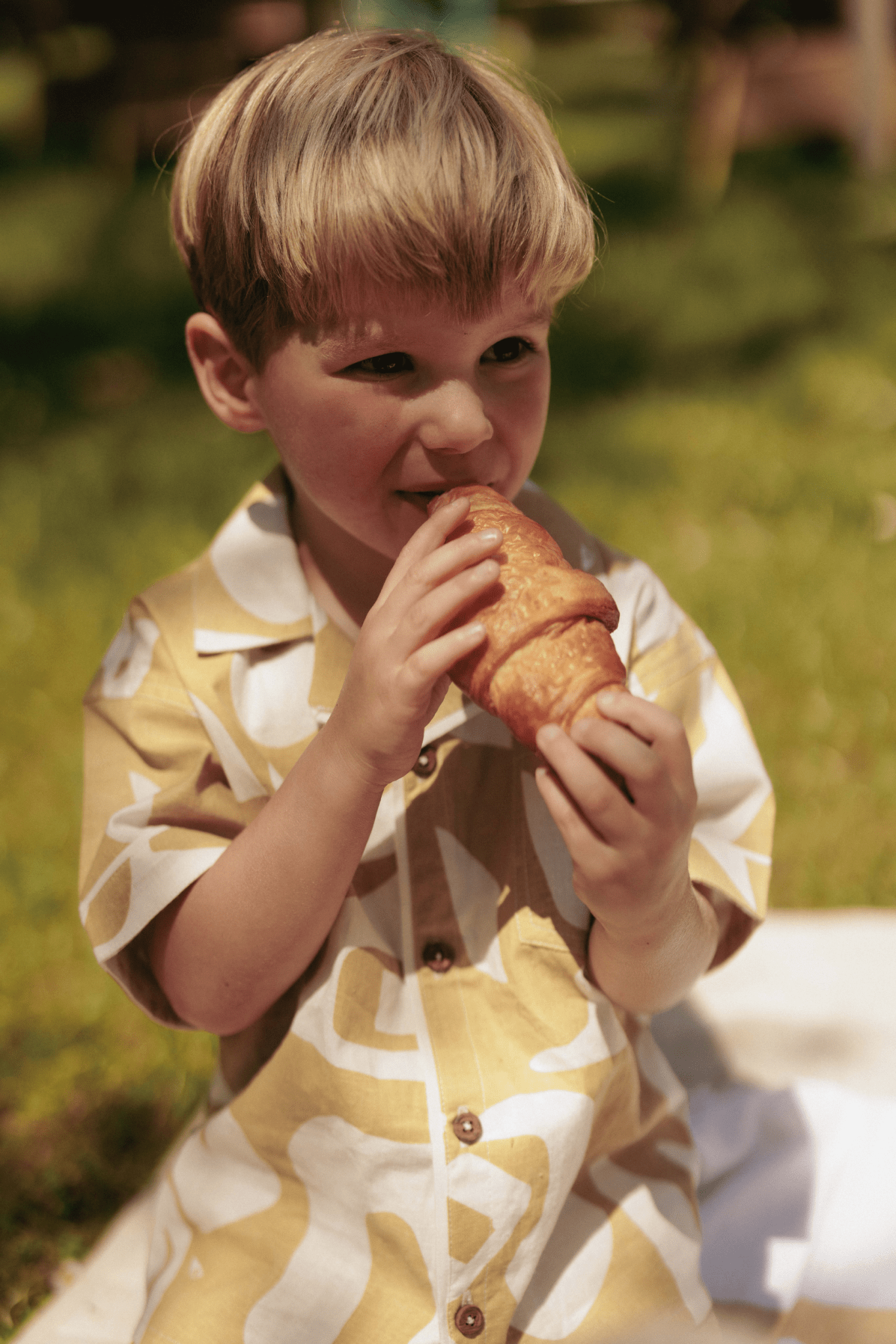 Milo | Shirt jongens | Dune - Cloud White - Mr. Loutre - Shirts & Polo's