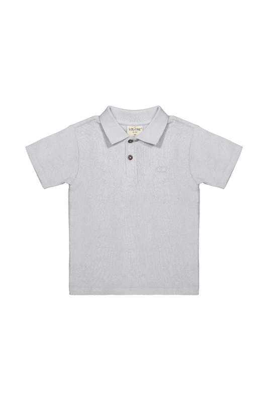 Nils | Badstof polo | Glass - Mr. Loutre - Shirts & Polo's