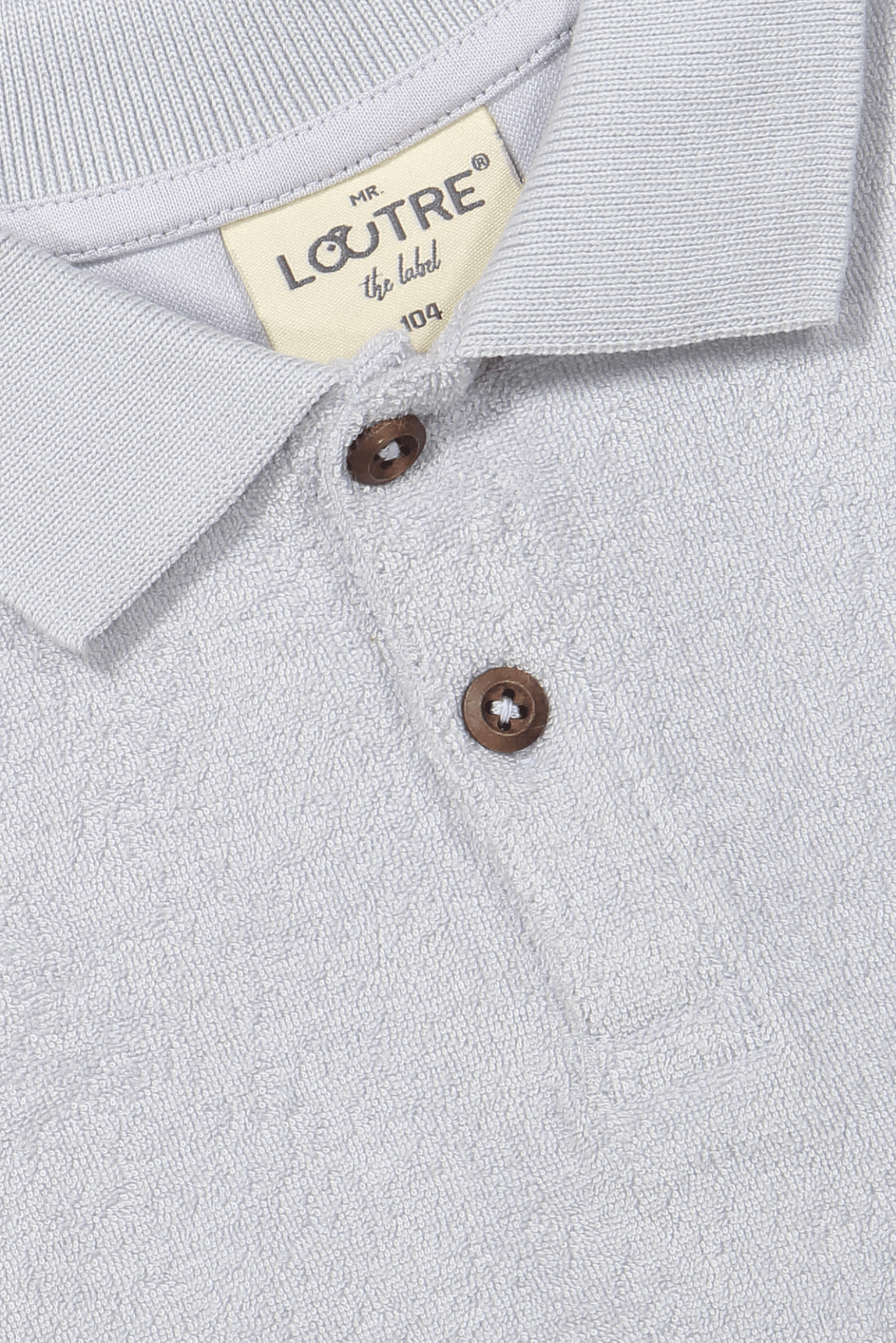 Nils | Badstof polo | Glass - Mr. Loutre - Shirts & Polo's