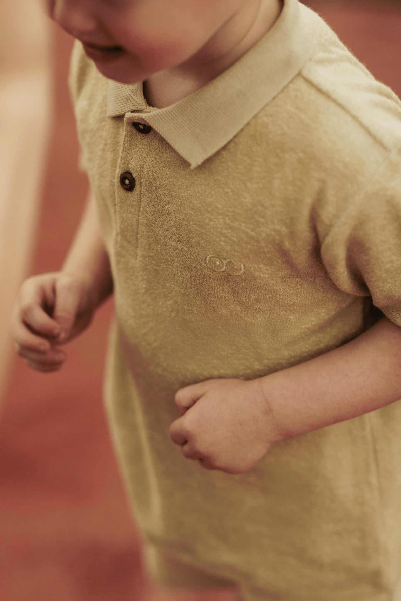 Nils | Badstof polo | Sand - Mr. Loutre - Shirts & Polo's