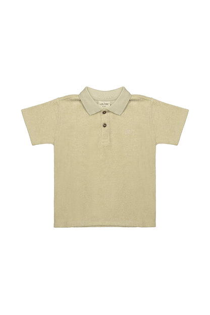 Nils | Badstof polo | Sand - Mr. Loutre - Shirts & Polo's