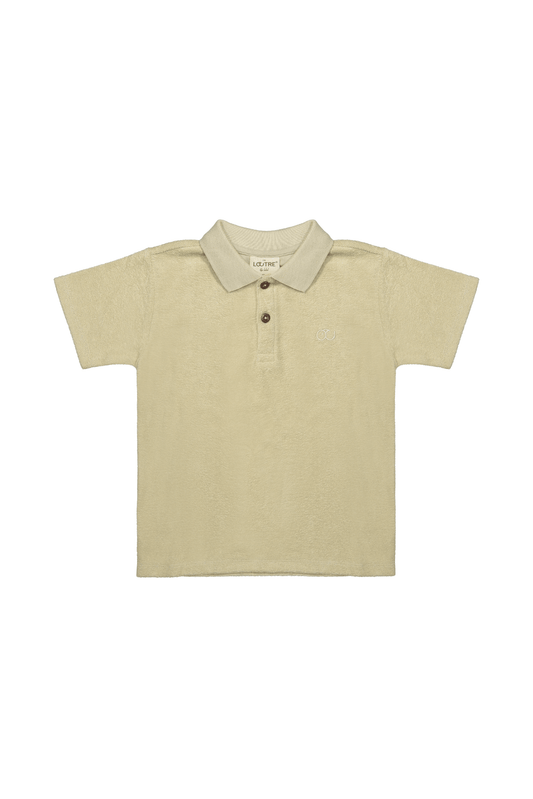 Nils | Badstof polo | Sand - Mr. Loutre - Shirts & Polo's