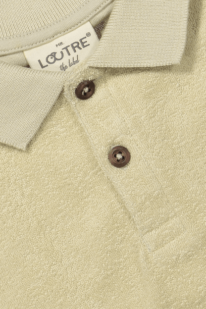 Nils | Badstof polo | Sand - Mr. Loutre - Shirts & Polo's