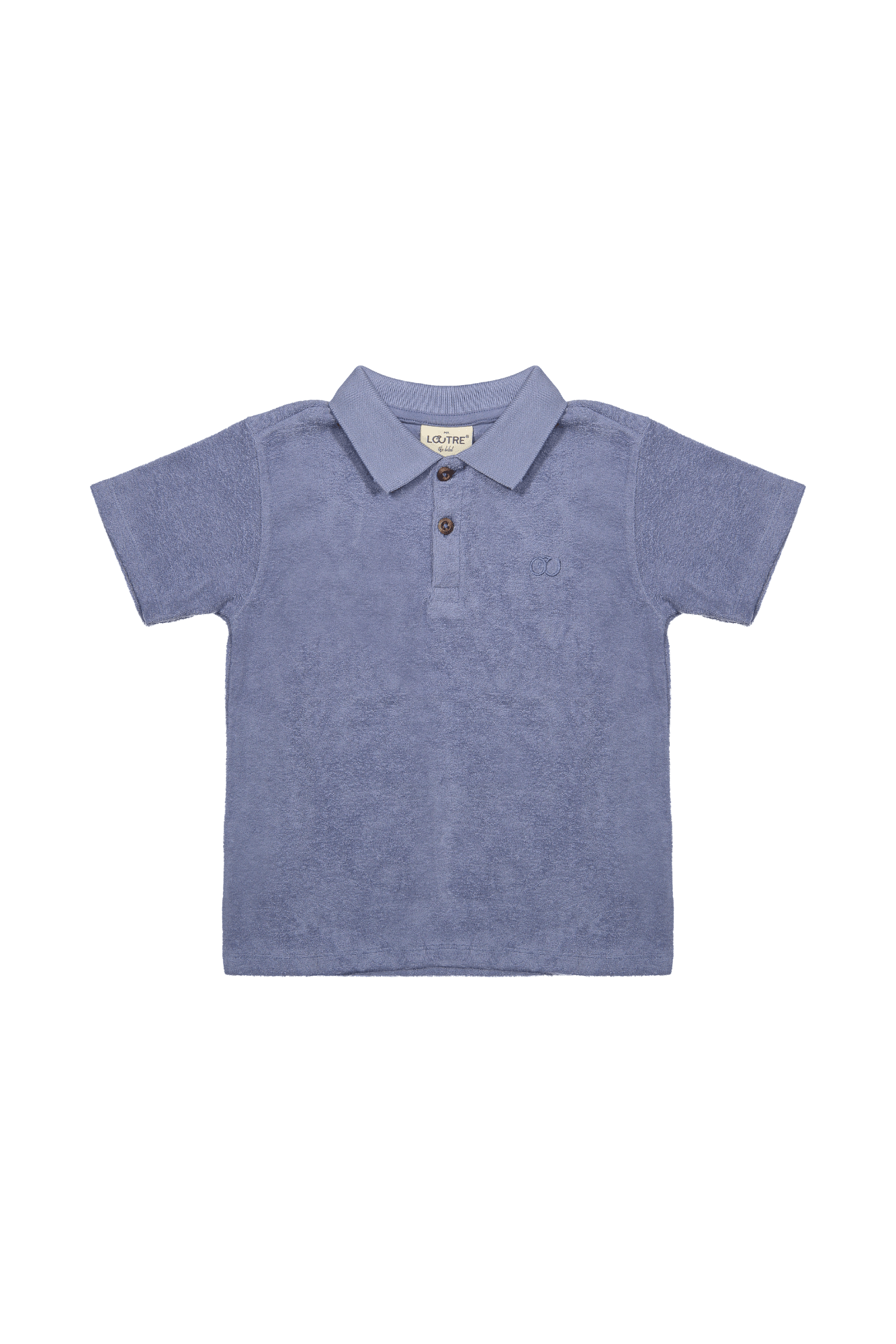 Nils | Badstof polo | Sky - Mr. Loutre - Shirts & Polo's