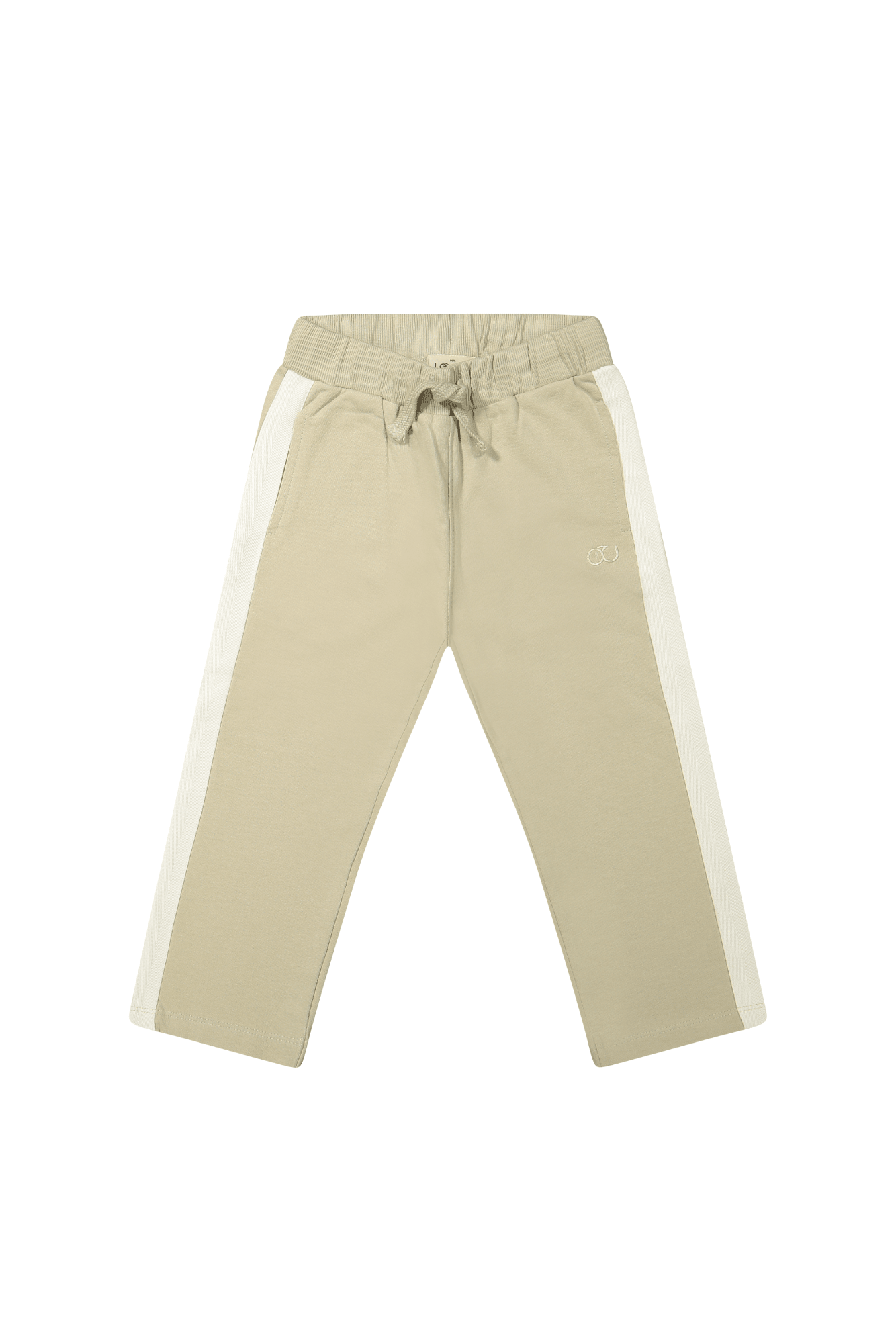 Noren | Broek met streep | Sand - Mr. Loutre - Lange broeken