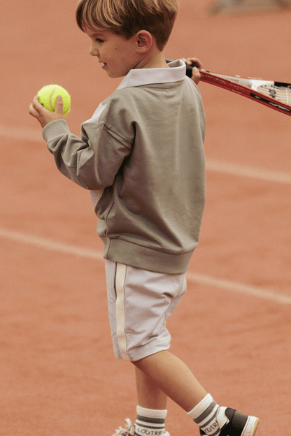 Norris | Korte broek met streep | Glass - Mr. Loutre - Korte Broeken