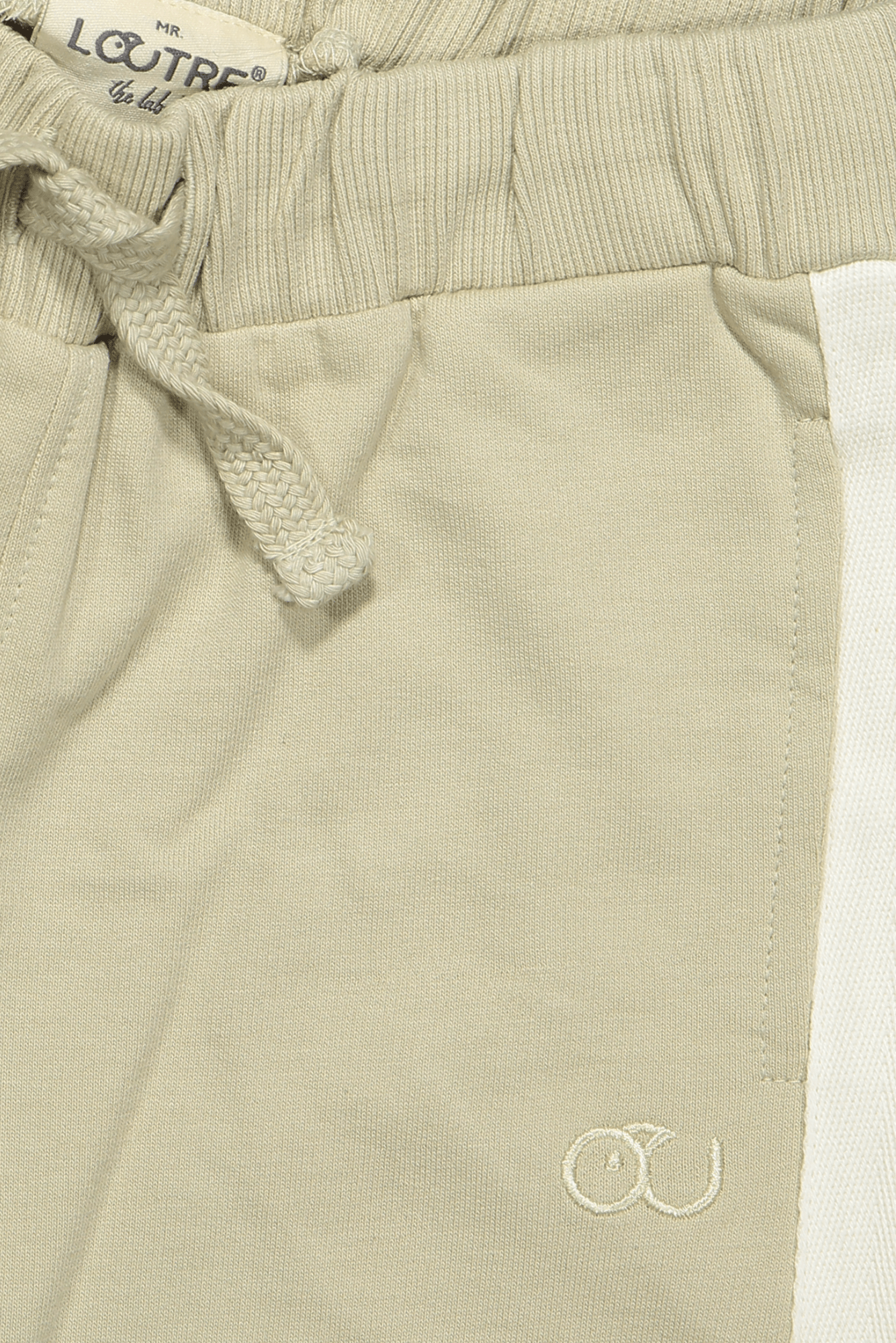 Norris | Korte broek met streep | Sand - Mr. Loutre - Korte Broeken