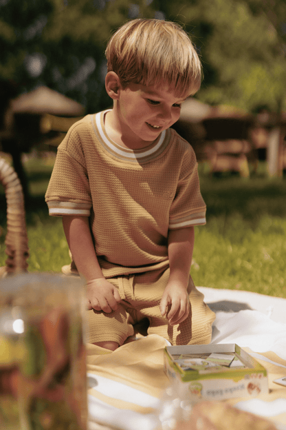 Odd | Korte broek wafelstof | Dune - Mr. Loutre - Korte Broeken