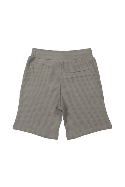 Odd | Korte broek wafelstof | Stone - Mr. Loutre - Korte Broeken