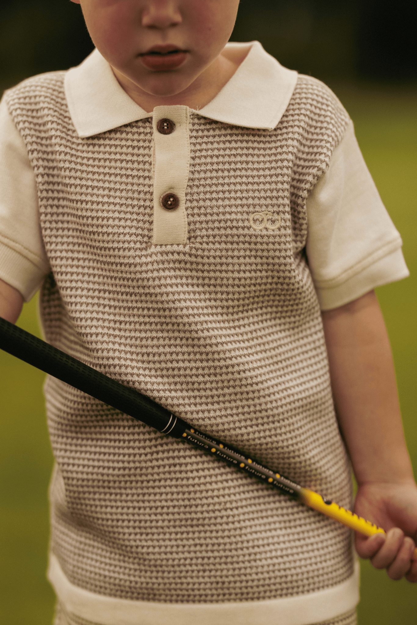 Olaf | Polo jongens | Sand - Cloud White - Mr. Loutre - Shirts & Polo's