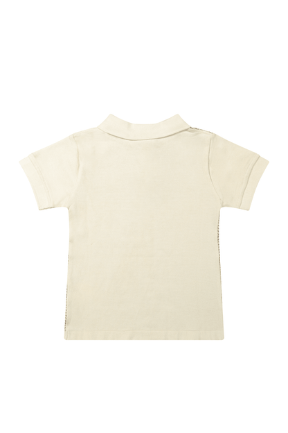 Olaf | Polo jongens | Sand - Cloud White - Mr. Loutre - Shirts & Polo's