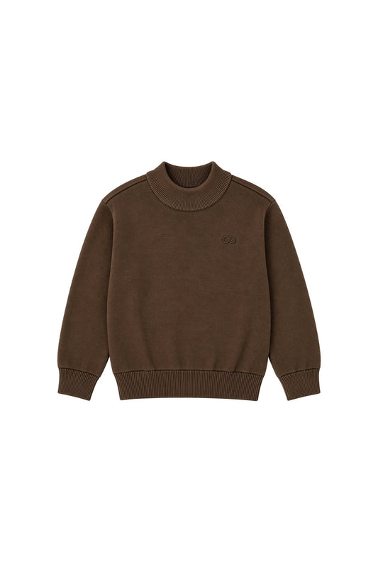 Oskar | Knit sweater | Choco - Mr. Loutre - Truien & Vesten