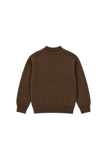 Oskar | Knit sweater | Choco - Mr. Loutre - Truien & Vesten