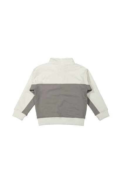 Pelle | Oversized trui | Stone - Cloud white - Mr. Loutre - Truien & Vesten