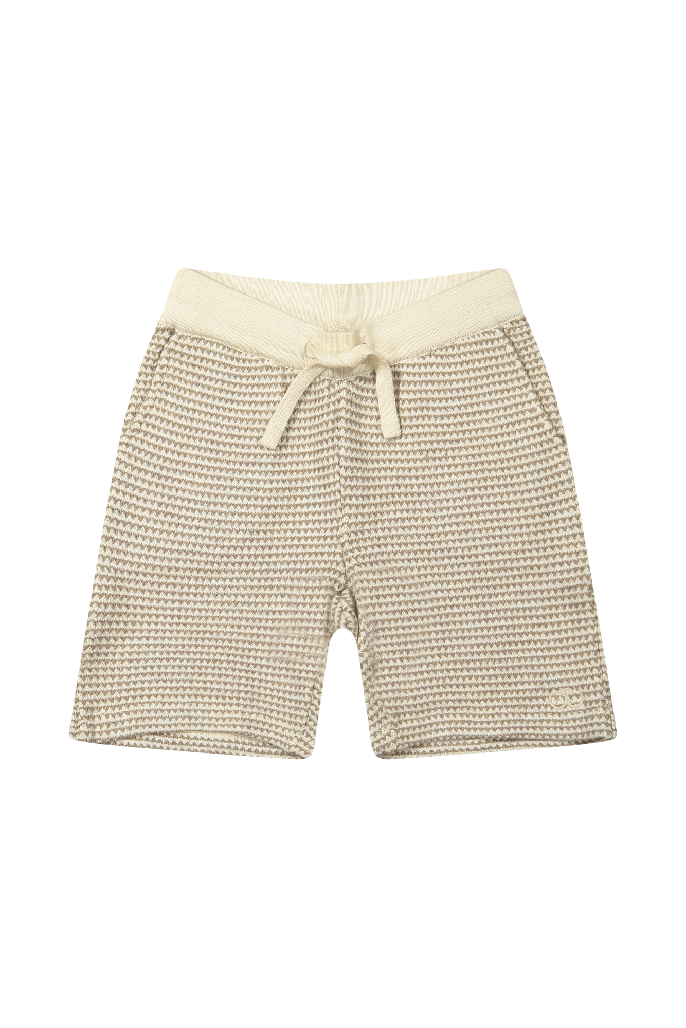 Raphael | Korte broek met structuur | Cloud White - Sand - Mr. Loutre - Korte Broeken