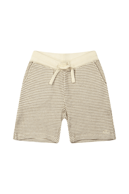 Raphael | Korte broek met structuur | Cloud White - Sand - Mr. Loutre - Korte Broeken