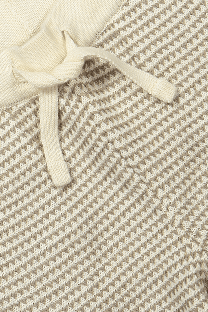 Raphael | Korte broek met structuur | Cloud White - Sand - Mr. Loutre - Korte Broeken