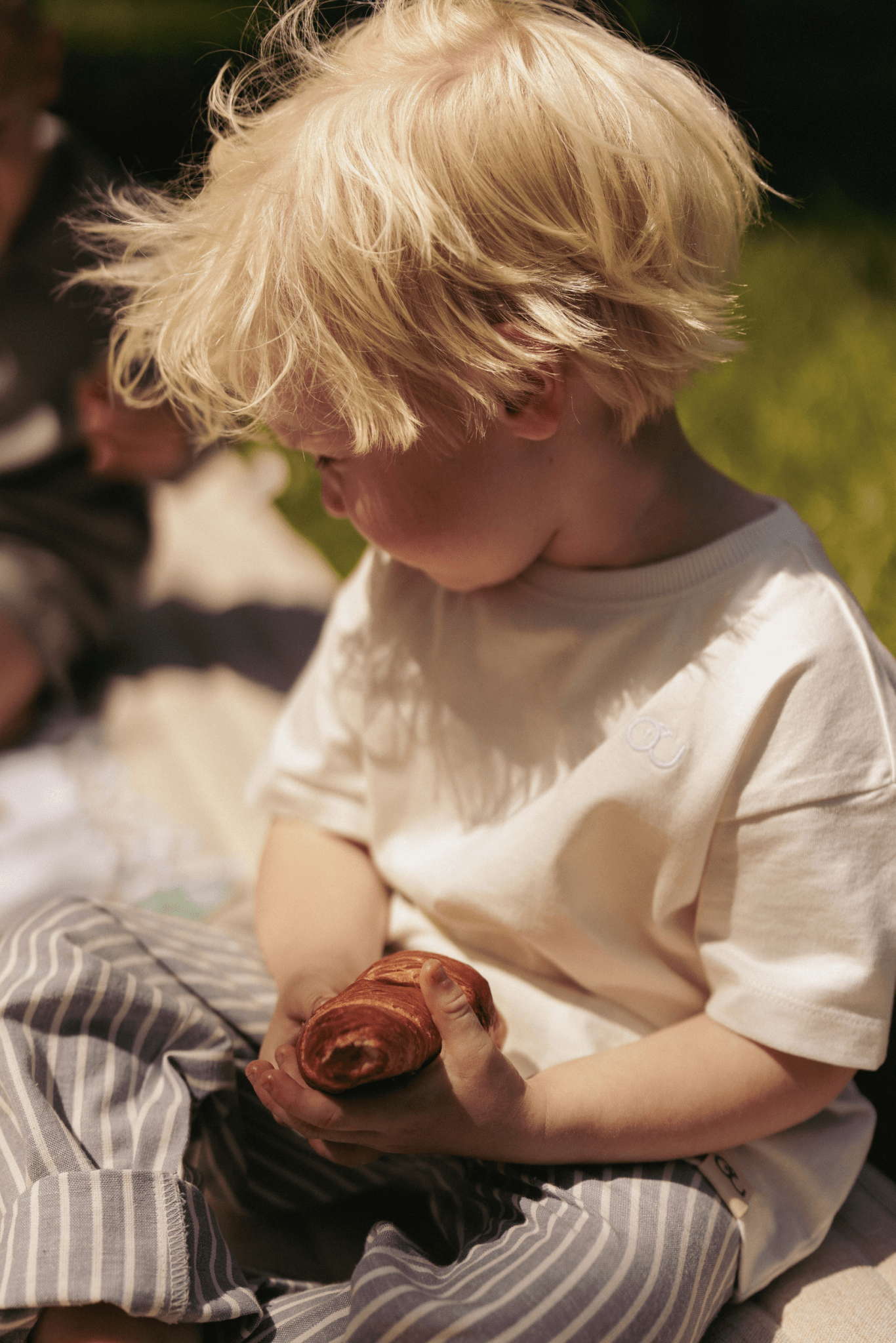 Samuel | Basic t-shirt | Cloud white - Mr. Loutre - Shirts & Polo's