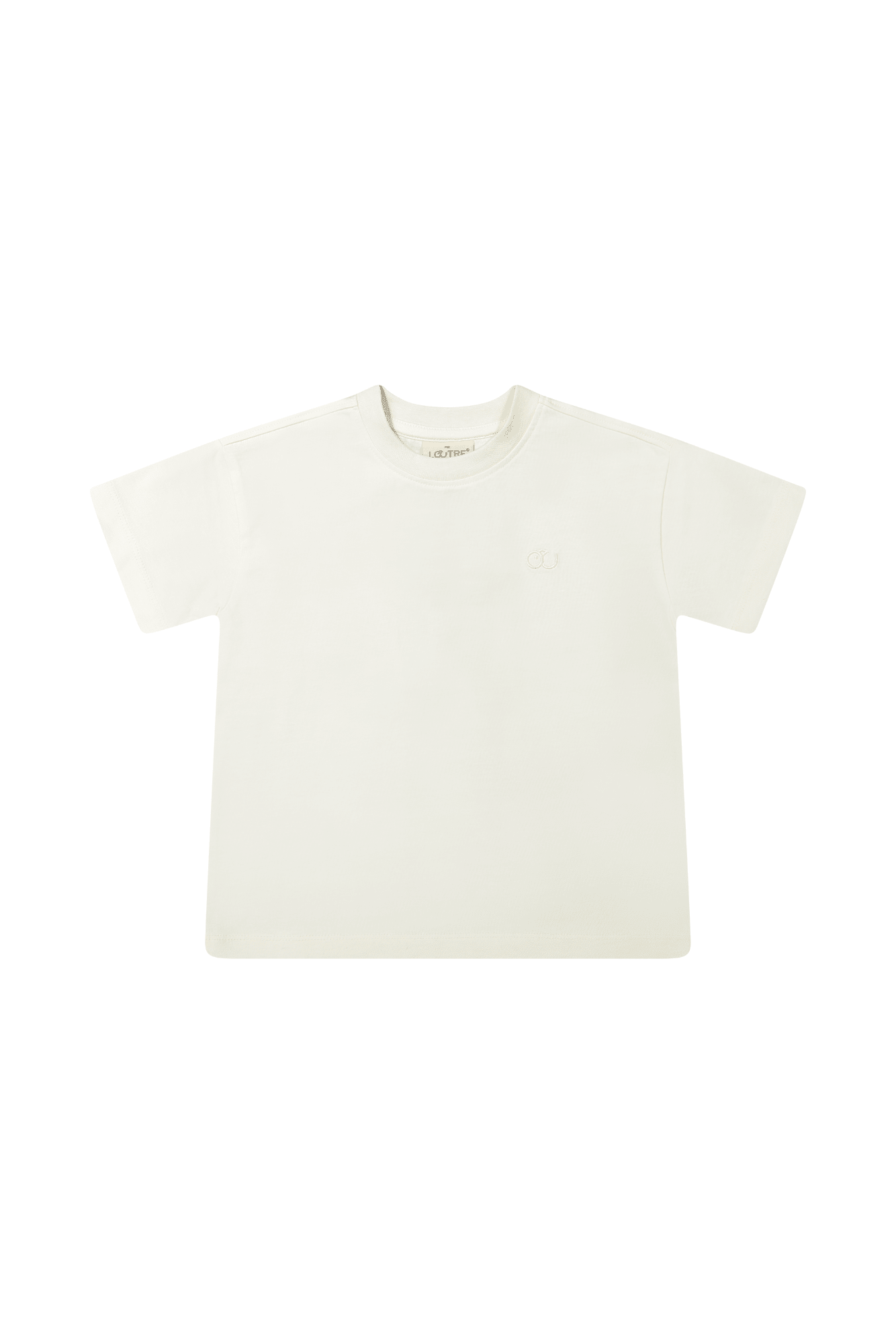 Samuel | Basic t-shirt | Cloud white - Mr. Loutre - Shirts & Polo's