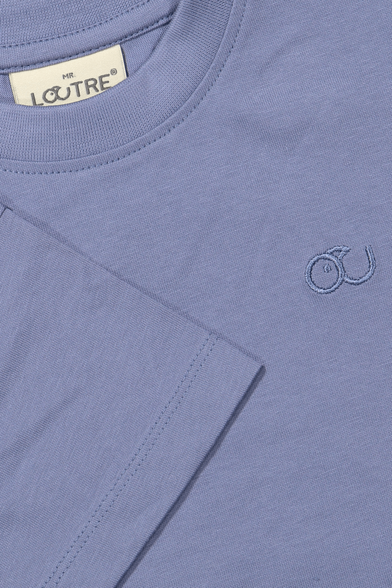 Samuel | Basic t-shirt | Sky - Mr. Loutre - Shirts & Polo's