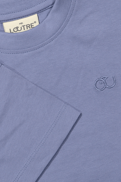 Samuel | Basic t-shirt | Sky - Mr. Loutre - Shirts & Polo's