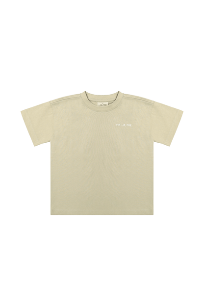 Samuel | T-shirt met backprint | Sand - Mr. Loutre - Shirts & Polo's