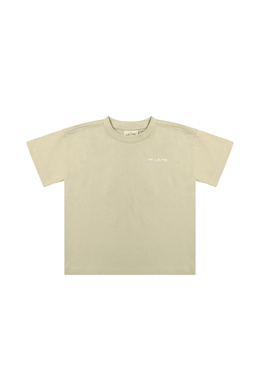 Samuel | T-shirt met backprint | Sand - Mr. Loutre - Shirts & Polo's